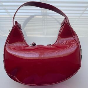 Mini Patent Red Shoulder Bag
